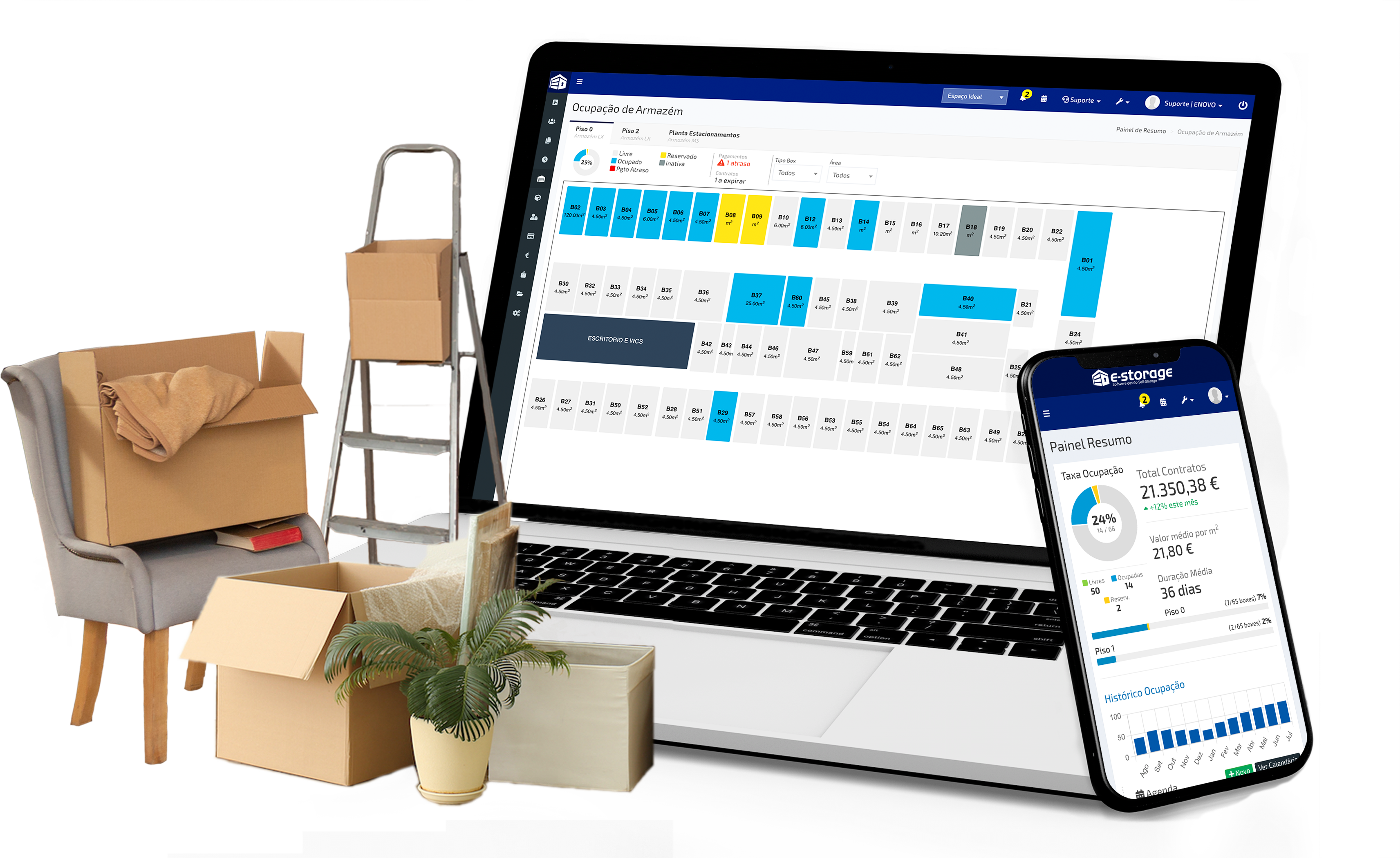 E-storage - Software para gestão self storage